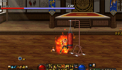 《dnf》男格斗真觉醒新增技能演示