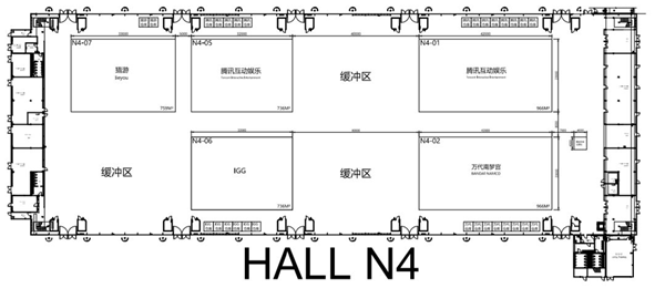 2019ChinaJoy各展馆展位图正式公布