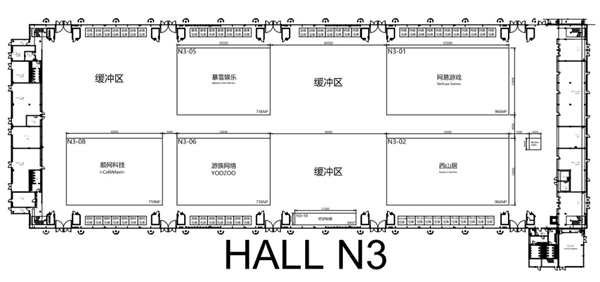 2019ChinaJoy各展馆展位图正式公布