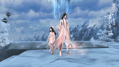 取霜雪相约,《古剑奇谭网络版》十仲春绝美新中装登场