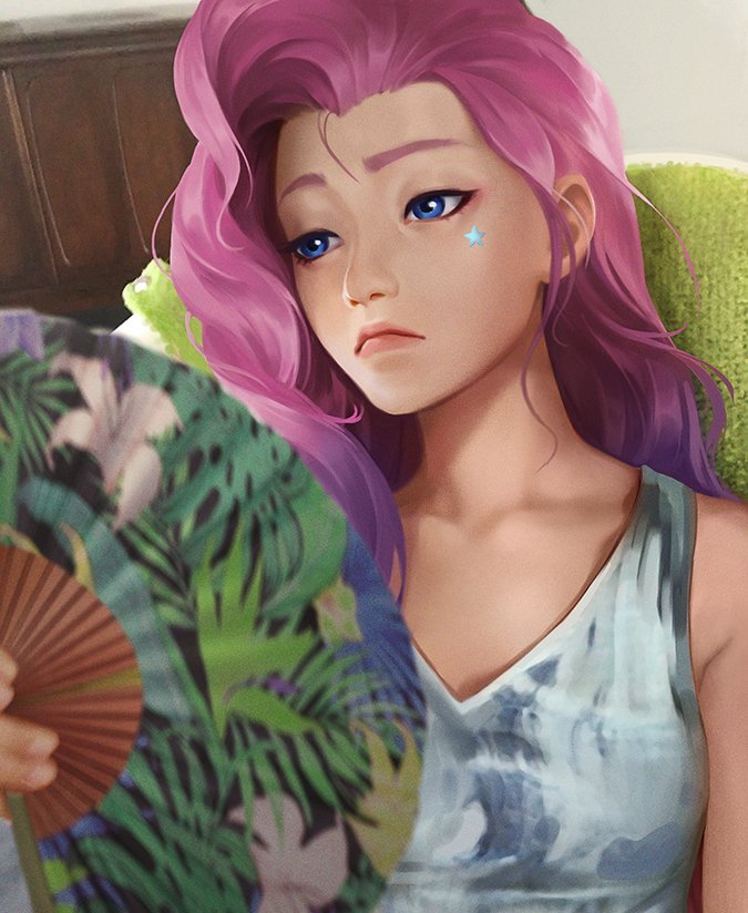 疑似《LOL》新英雄Seraphine曝光 经常晒日常照片