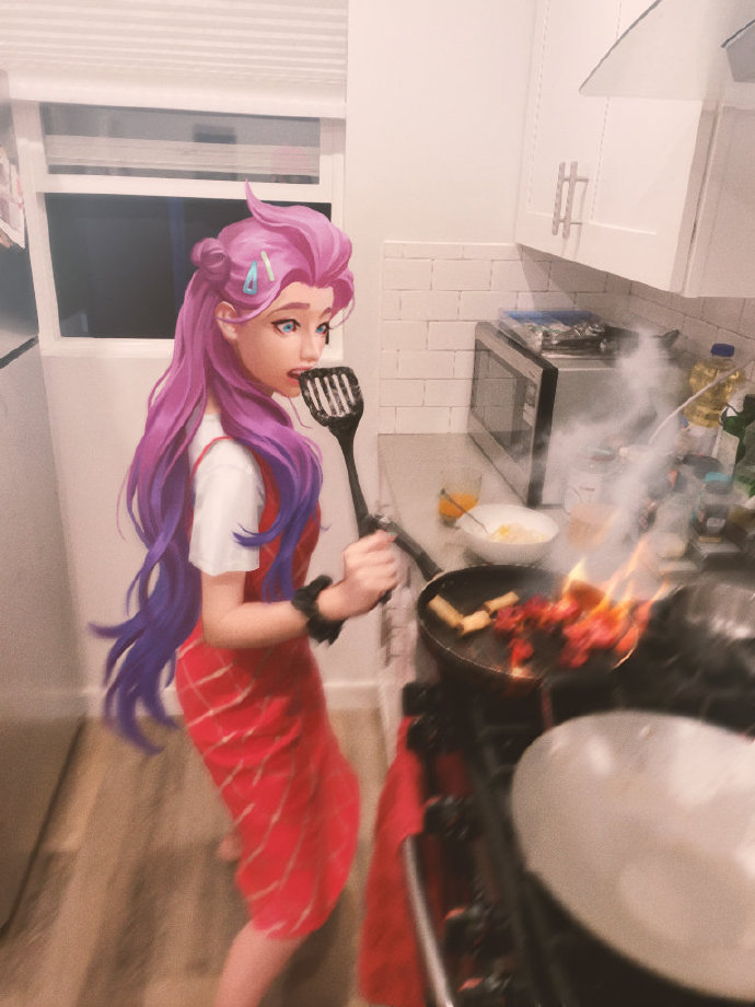 疑似《LOL》新英雄Seraphine曝光 经常晒日常照片