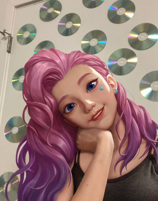 疑似《LOL》新英雄Seraphine曝光 经常晒日常照片