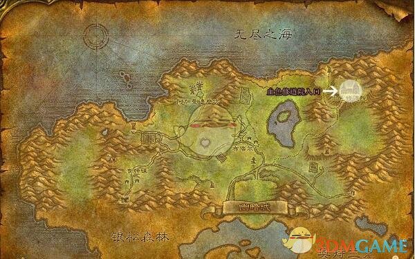 魔兽世界怀旧服血色修道院任务在哪接