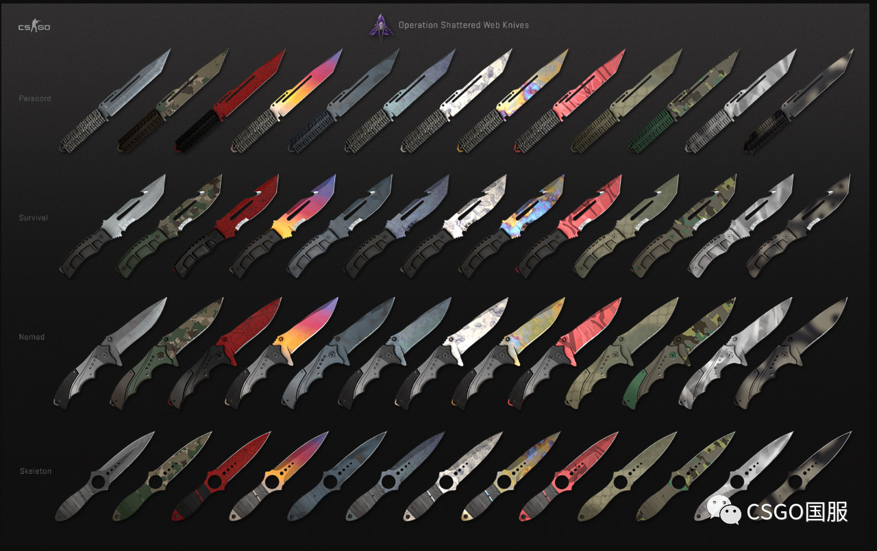 Csgo裂网大行动刀皮肤 裂网大行动刀皮肤介绍 3dm网游