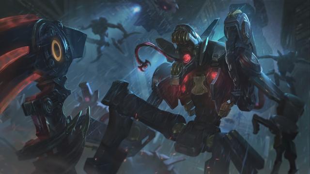 《LOL》新版稻草人禁卫机甲皮肤特效介绍