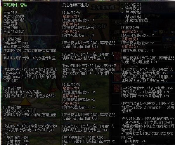 《DNF》荆棘漫天套装获得方法
