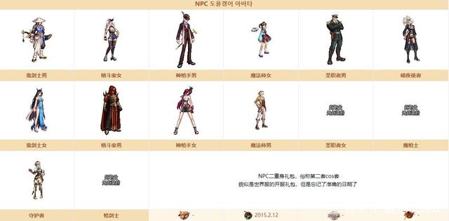 《DNF》那些年陪伴我的NPC礼包
