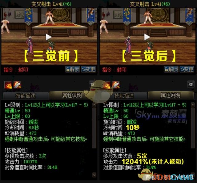 DNF男弹药三觉加点