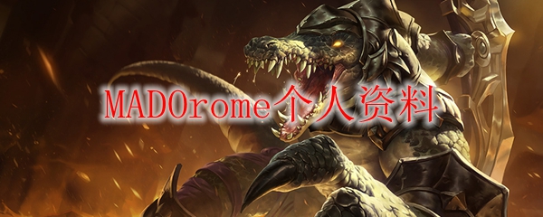 MADOrome个人资料