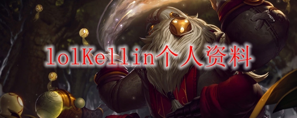 lolKellin个人资料