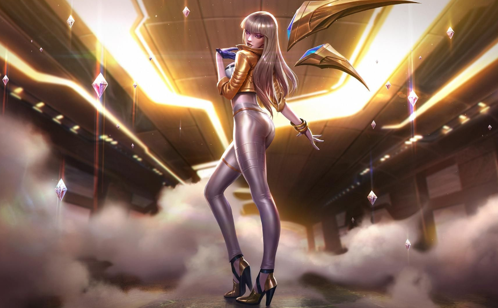 《lol》卡莎新至臻皮肤预览
