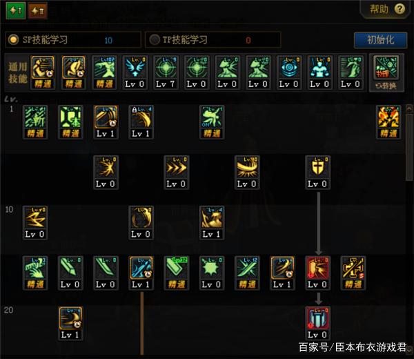 DNF剑宗希洛克加点