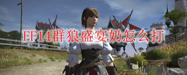 Ff14群狼盛宴奶怎么打 群狼盛宴奶打法攻略 3dm网游