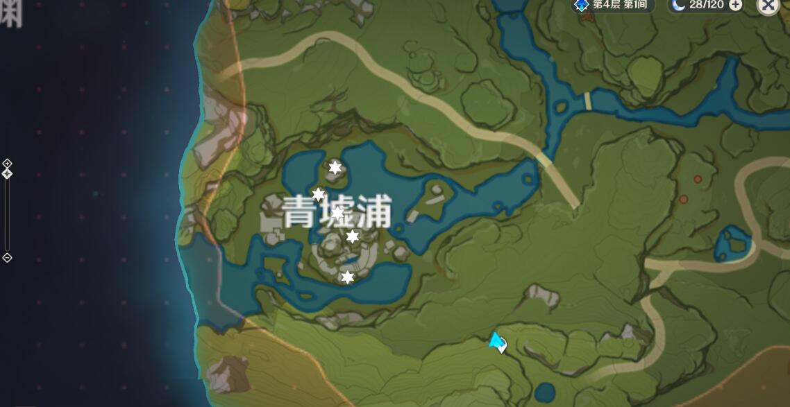 原神青墟浦五个印记位置 原神青墟浦五个印记在哪里 3dm网游