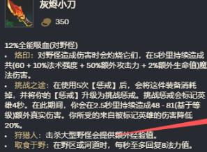 lol剑圣打野出门装带什么