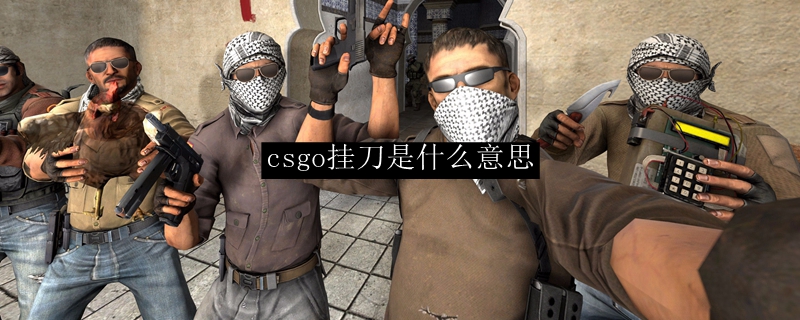 Csgo挂刀是什么意思 Csgo挂刀是啥意思 3dm网游