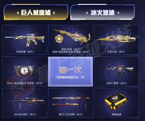 CF1月藏宝图活动怎么玩