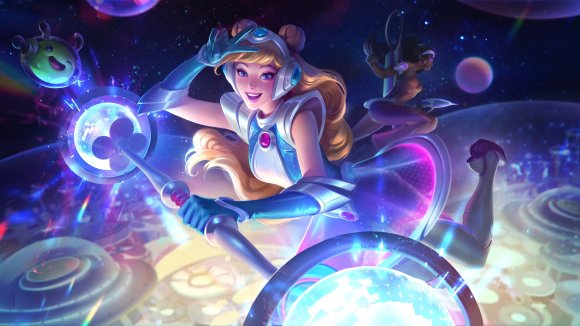 《lol》太空律动拉克丝皮肤效果预览