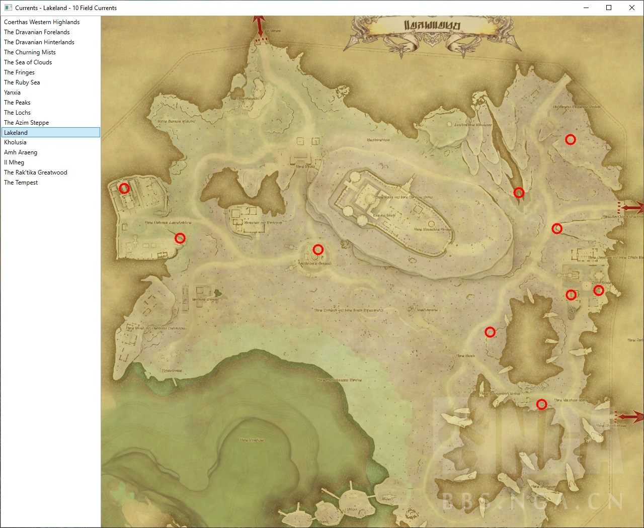 雷克兰德_ff145.0全风脉泉位置介绍_5.0全风脉泉坐标_3DM网游
