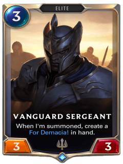 《LOR》德玛西亚阵营随从卡牌图鉴大全