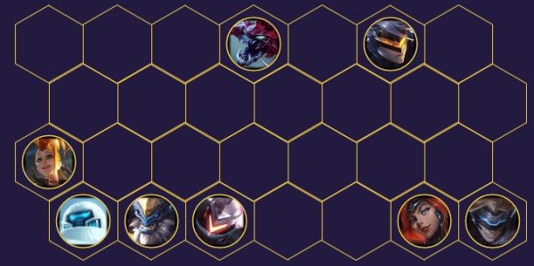 《LOL》顶之弈10.6版本4强袭枪手4斗士阵容攻略