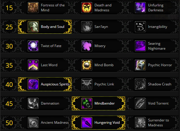 魔兽世界9 0前夕暗牧选什么天赋 Wow9 0暗牧天赋选择 3dm网游