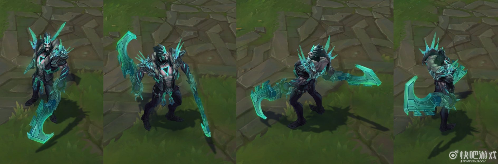《lol》破败军团德莱文皮肤特效展示
