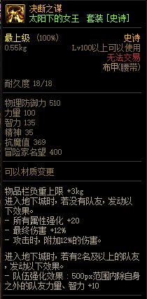 《DNF》巨龙的秘宝装备图鉴大全