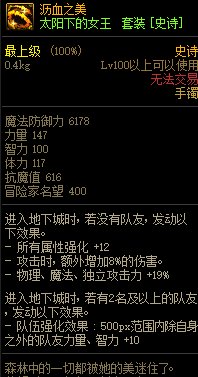 《DNF》巨龙的秘宝装备图鉴大全