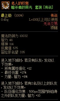 《DNF》巨龙的秘宝装备图鉴大全