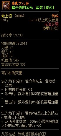 《DNF》巨龙的秘宝装备图鉴大全