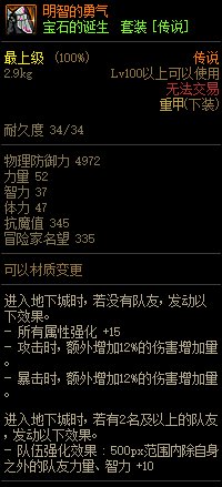 《DNF》巨龙的秘宝装备图鉴大全