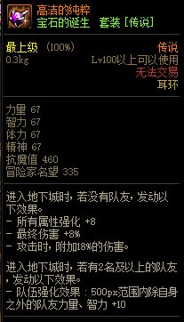 《DNF》巨龙的秘宝装备图鉴大全