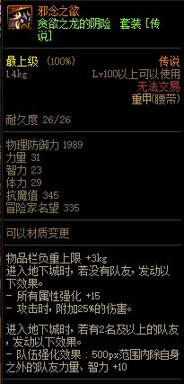 《DNF》巨龙的秘宝装备图鉴大全