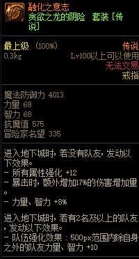 《DNF》巨龙的秘宝装备图鉴大全