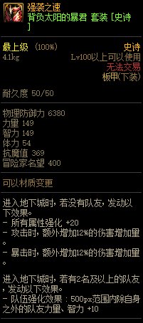 《DNF》巨龙的秘宝装备图鉴大全