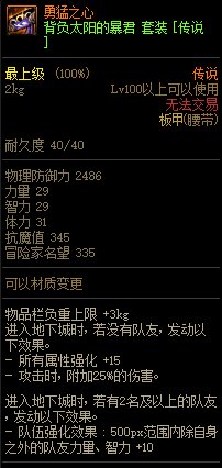 《DNF》巨龙的秘宝装备图鉴大全