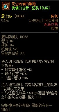 《DNF》巨龙的秘宝装备图鉴大全
