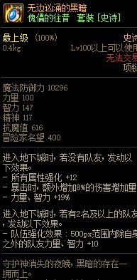 《DNF》巨龙的秘宝装备图鉴大全
